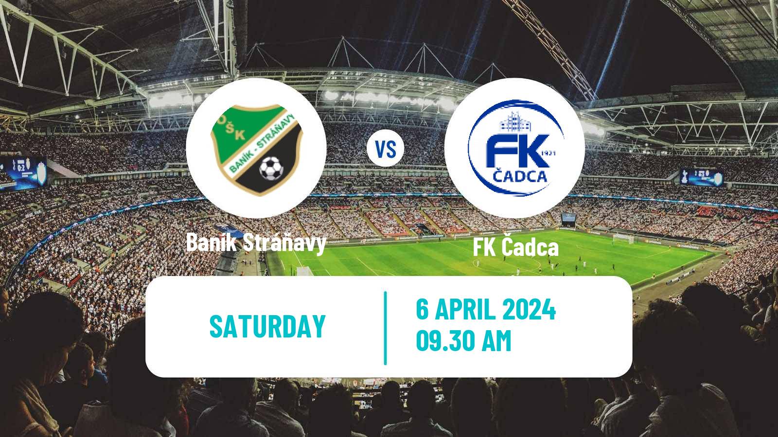 Soccer Slovak 4 Liga Central Baník Stráňavy - Čadca