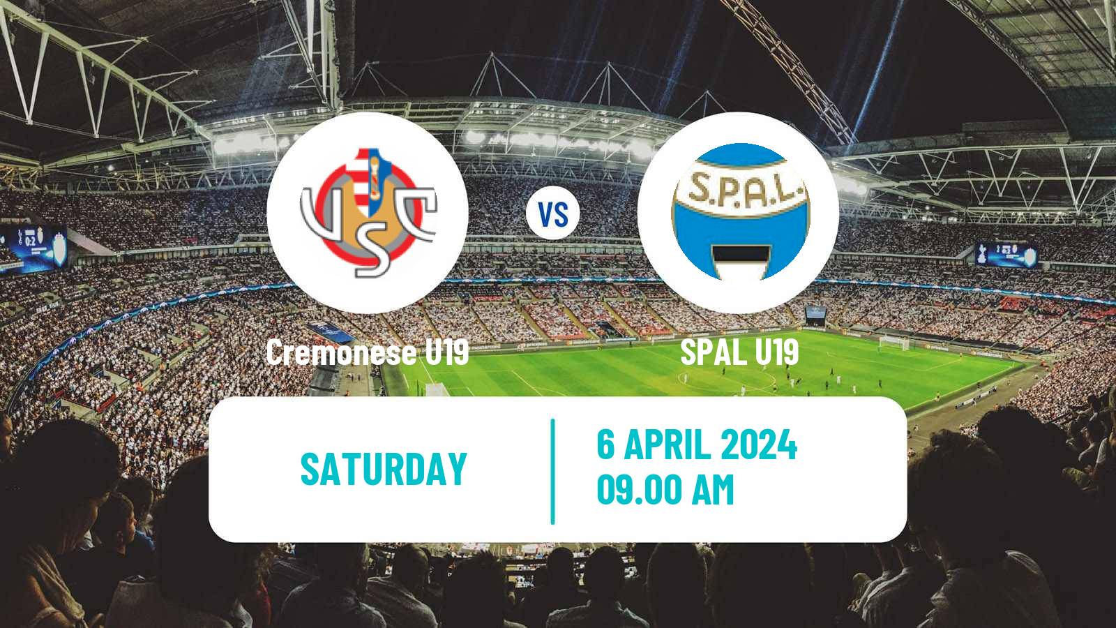 Soccer Italian Primavera 2 Cremonese U19 - SPAL U19