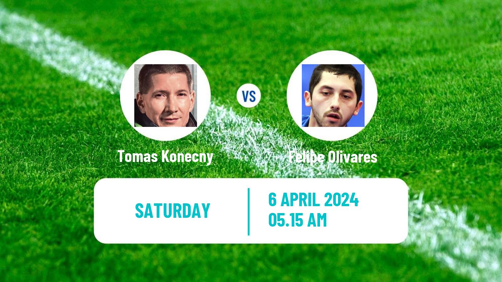 Table tennis Tt Star Series Men Tomas Konecny - Felipe Olivares