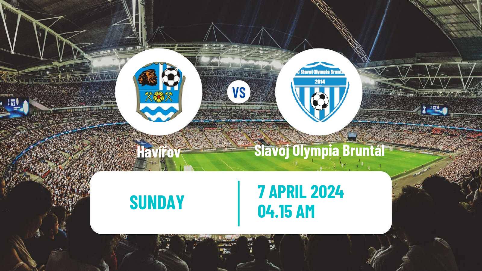 Soccer Czech Division F Havířov - Slavoj Bruntál