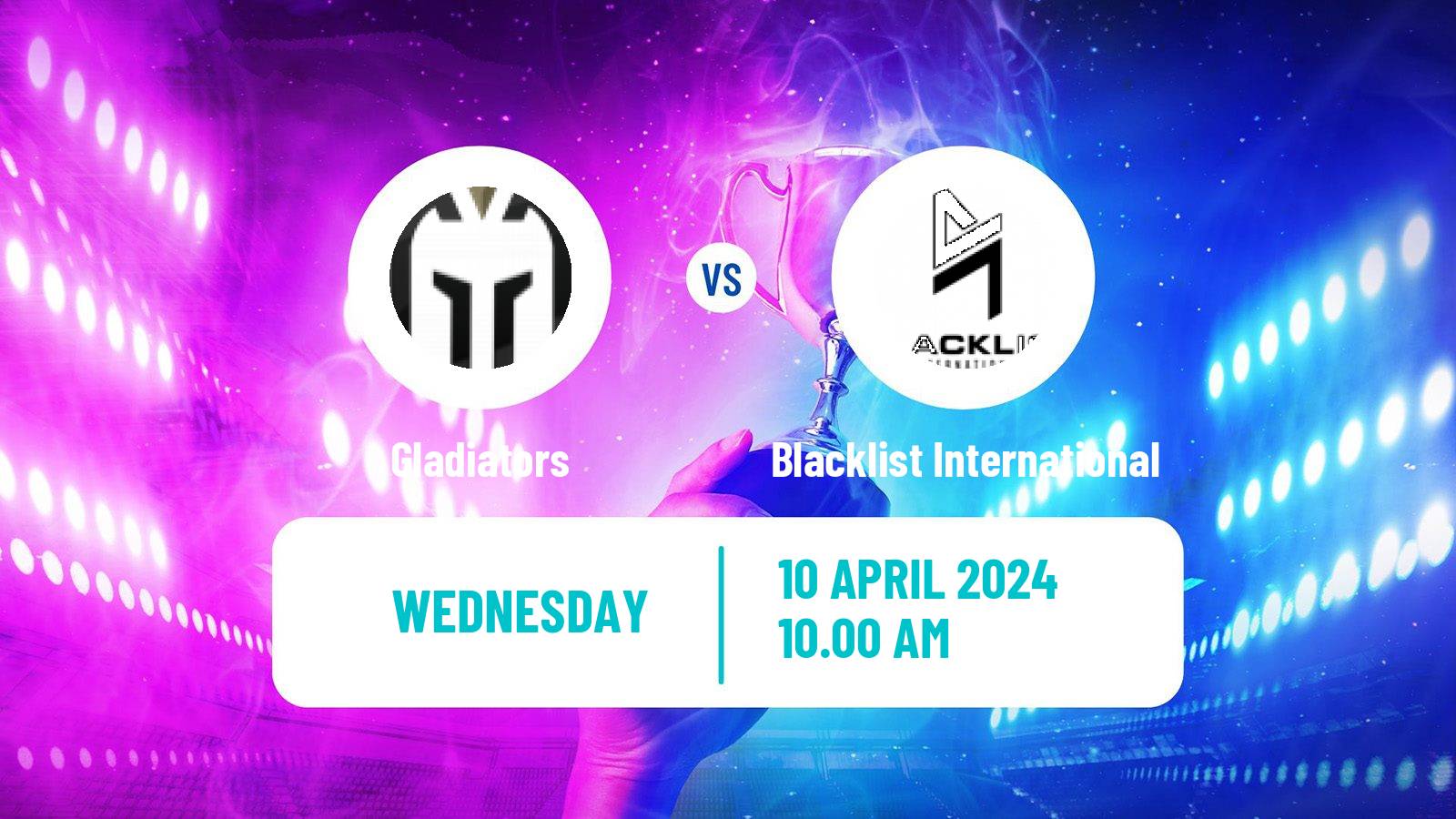 Esports Dota 2 Elite League Gladiators - Blacklist International