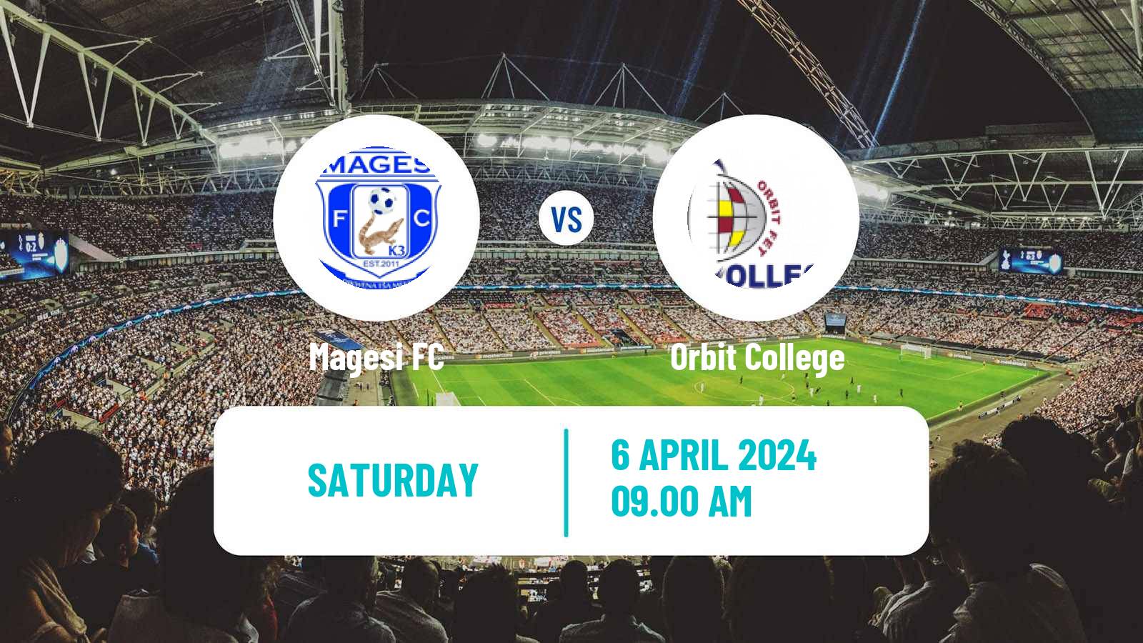 Soccer South African First Division Magesi - Orbit College