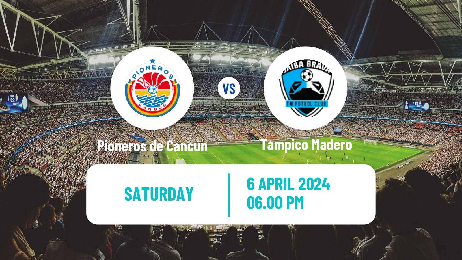 Soccer Mexican Liga Premier Serie A Pioneros de Cancún - Jaiba Brava
