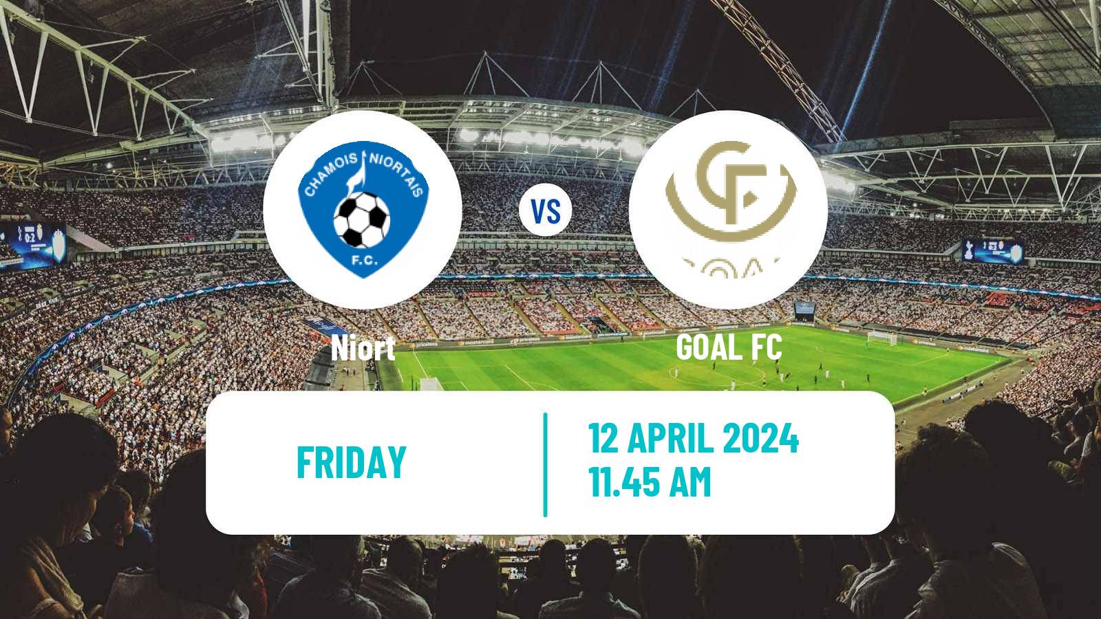 Football French National League Niort - GOAL FC