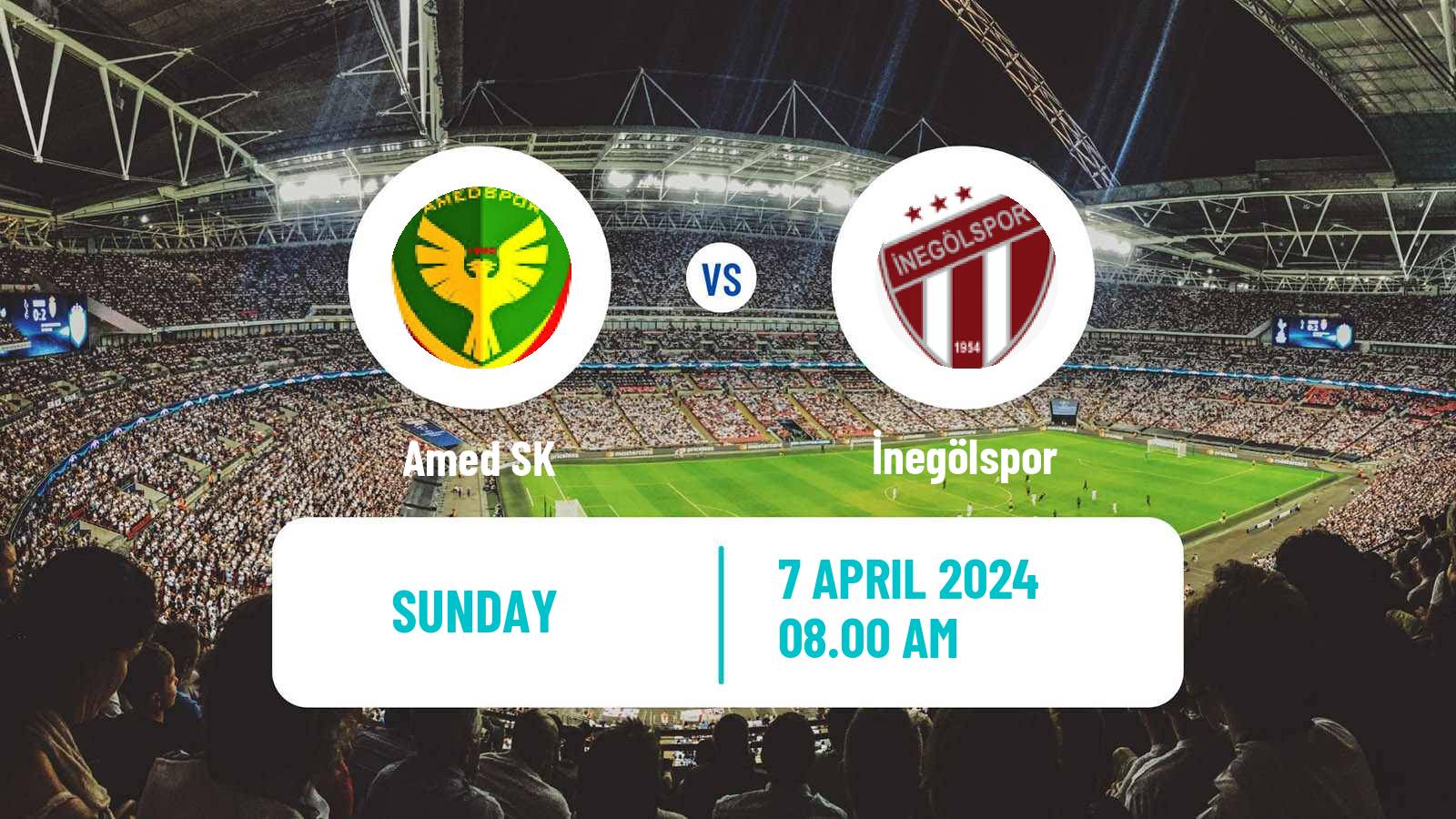 Soccer Turkish Second League Red Group Amed SK - İnegölspor
