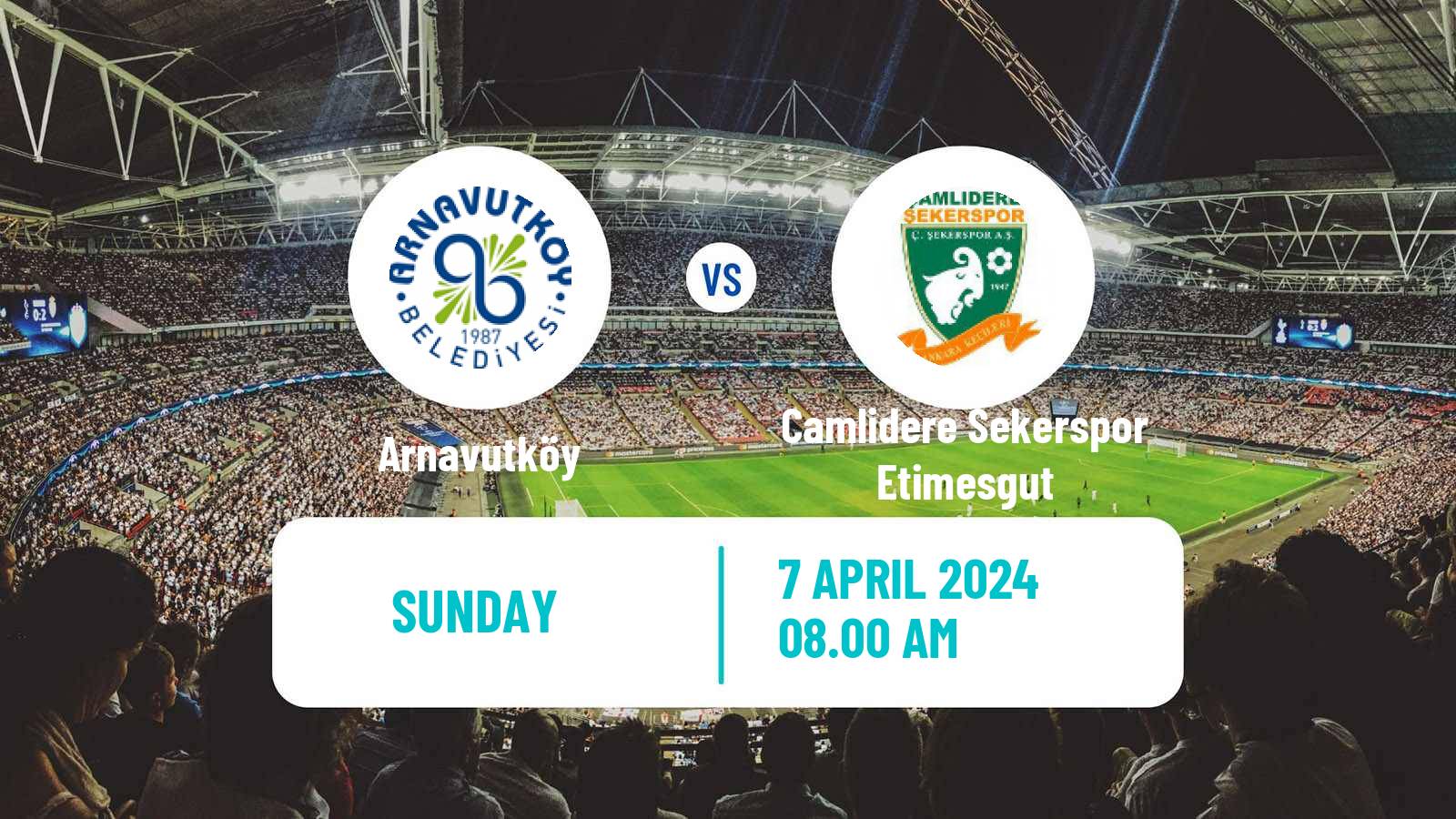 Soccer Turkish Second League Red Group Arnavutköy - Etimesgut