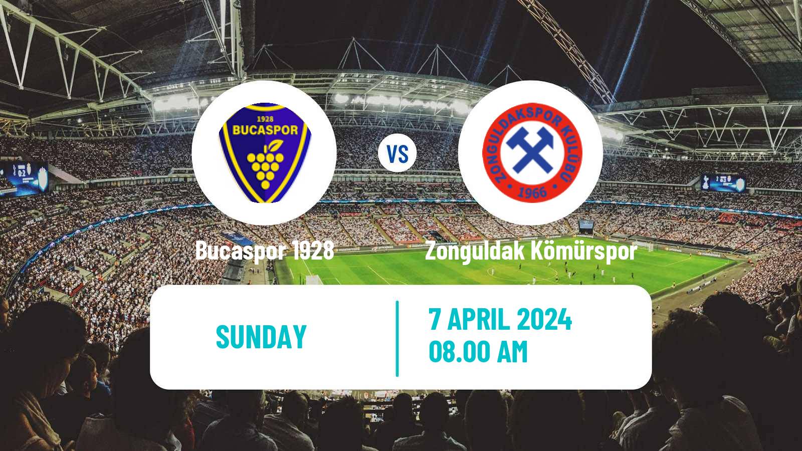 Soccer Turkish Second League White Group Bucaspor 1928 - Zonguldak Kömürspor