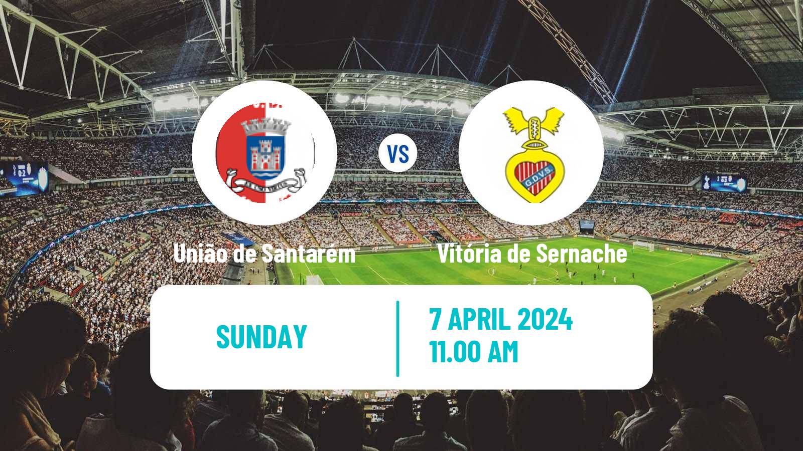 Soccer Campeonato de Portugal - Group C União de Santarém - Vitória de Sernache