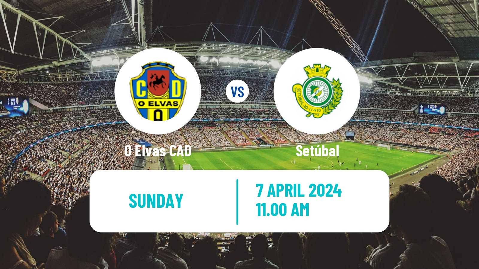 Soccer Campeonato de Portugal - Group D Elvas - Setúbal