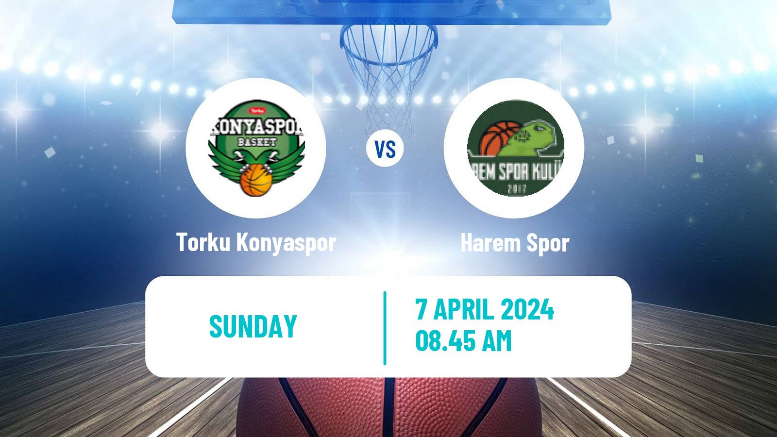 Basketball Turkish TBL Konyaspor - Harem Spor