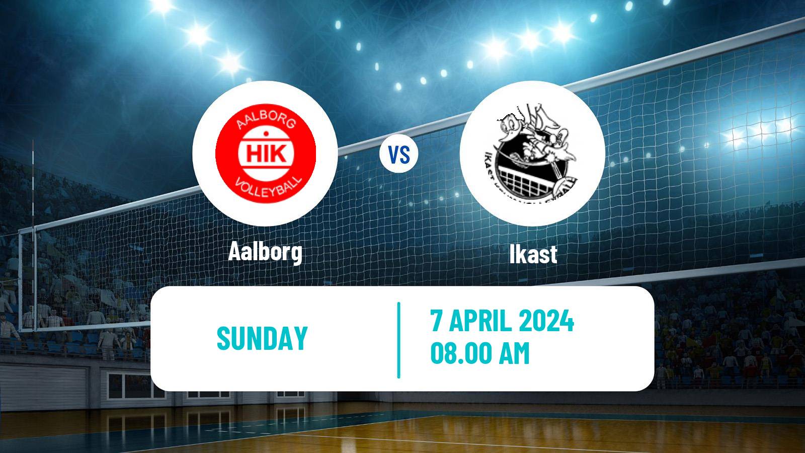 Volleyball Danish Volleyligaen Aalborg - Ikast