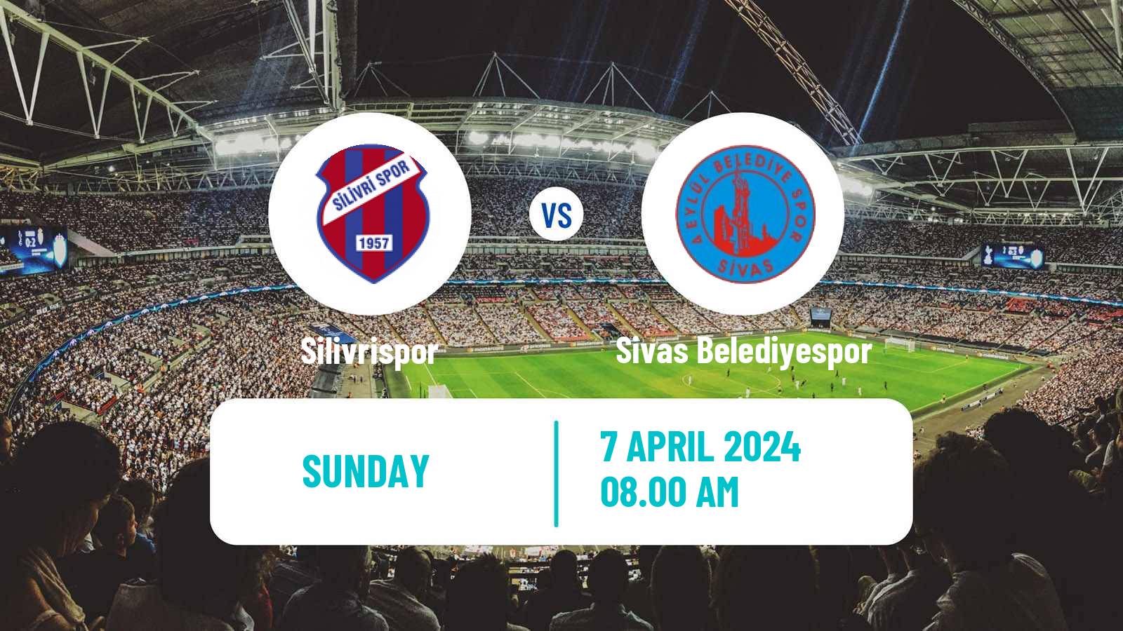 Soccer Turkish 3 Lig Group 3 Silivrispor - Sivas Belediyespor