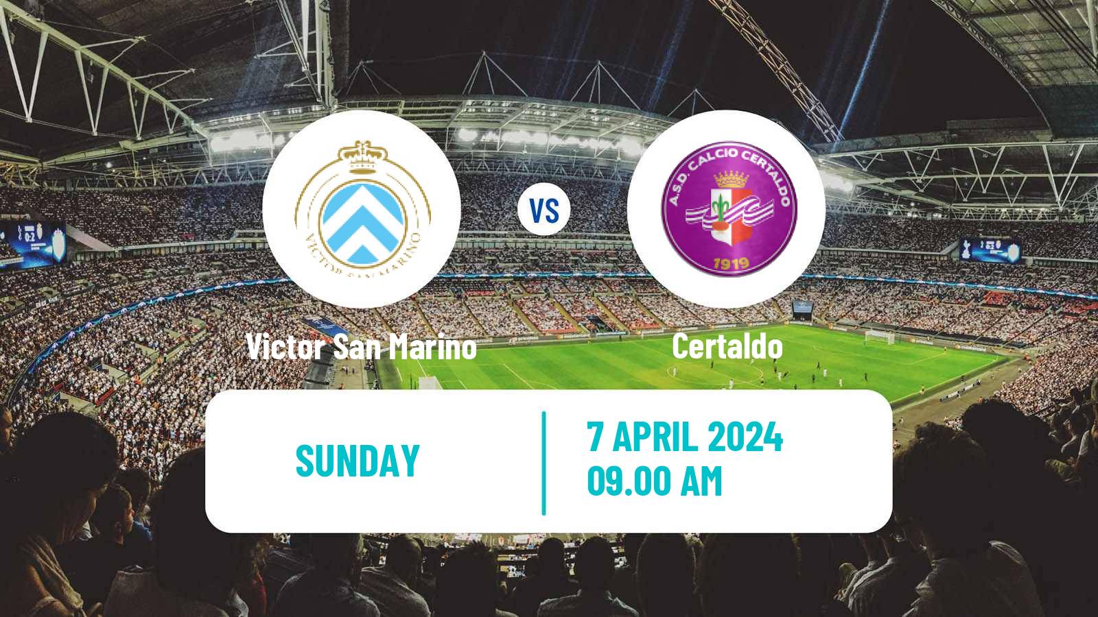 Soccer Italian Serie D - Group D Victor San Marino - Certaldo