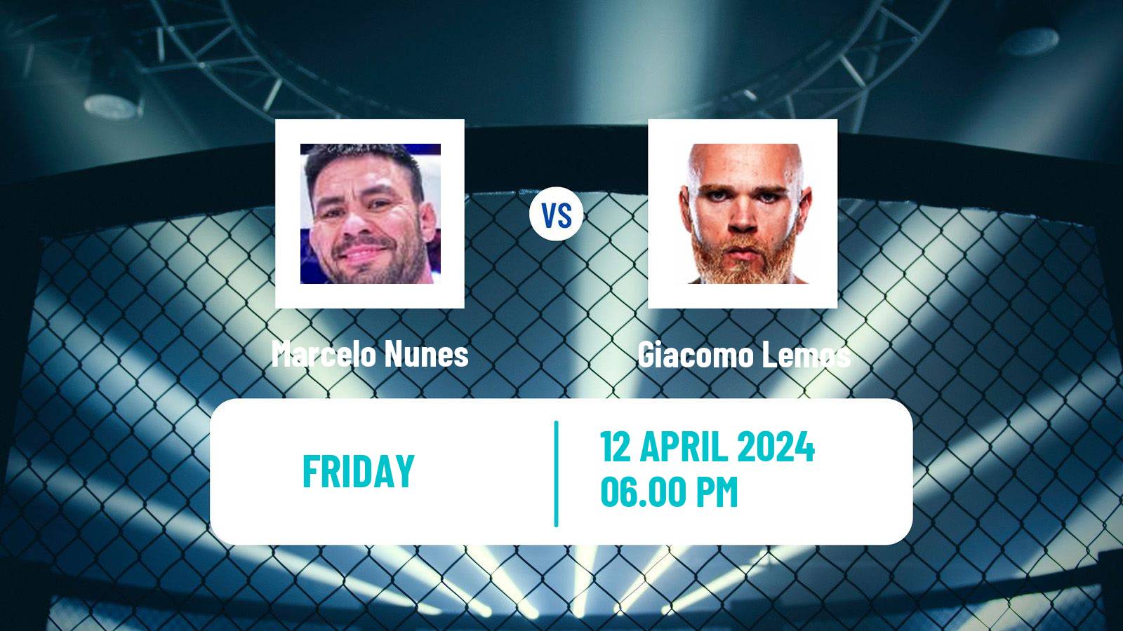 MMA Heavyweight Pfl Men Marcelo Nunes - Giacomo Lemos