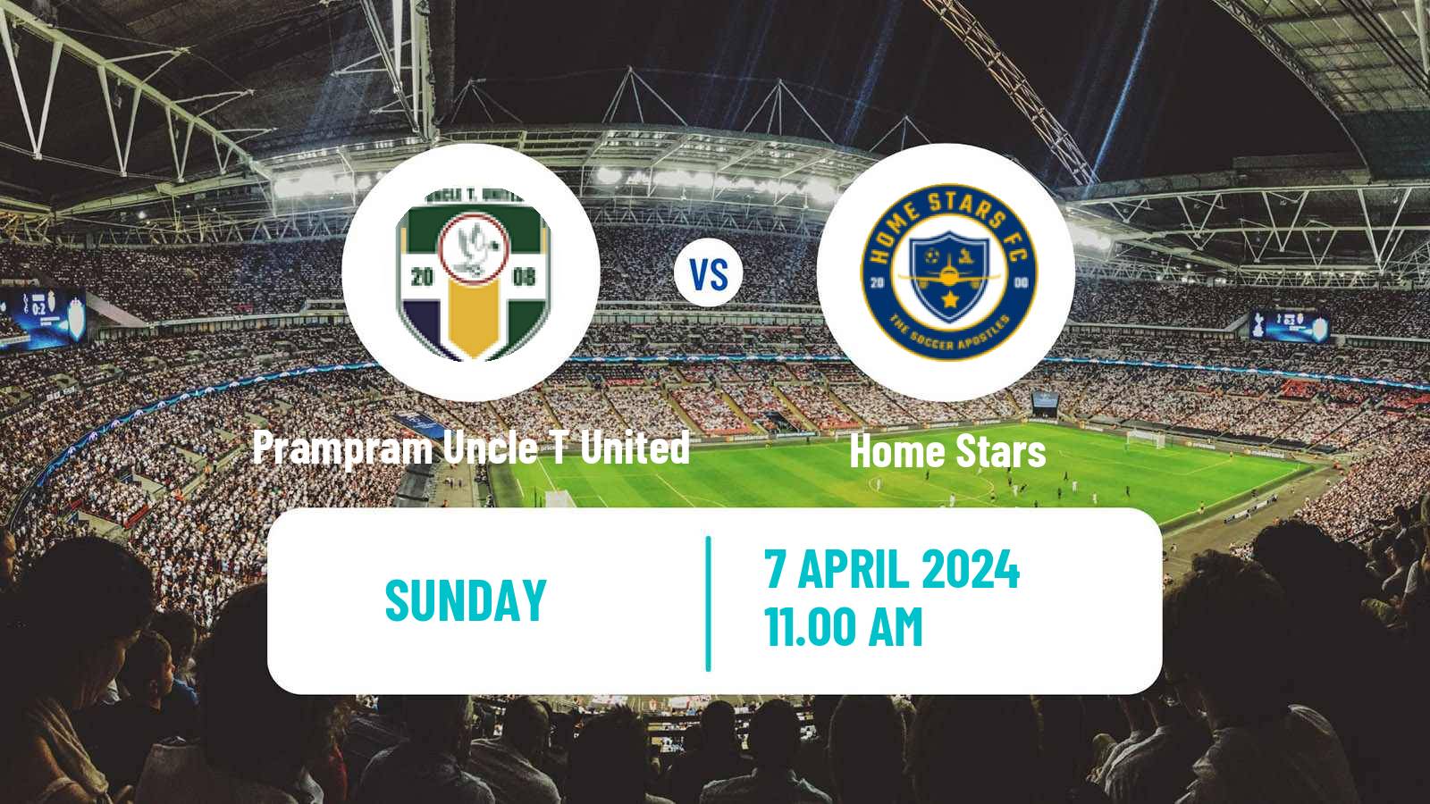 Soccer Ghanaian Division One League Prampram Uncle T United - Home Stars