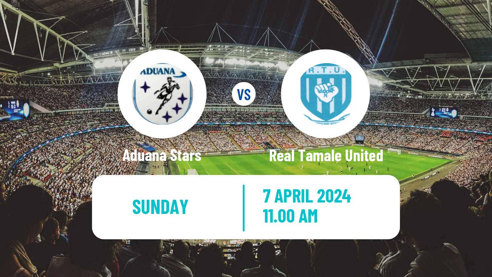 Soccer Ghanaian Premier League Aduana Stars - Real Tamale United
