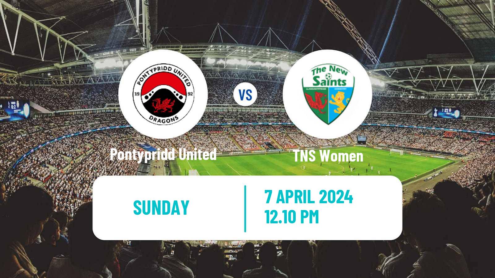 Soccer Welsh Premier Women Pontypridd United - TNS