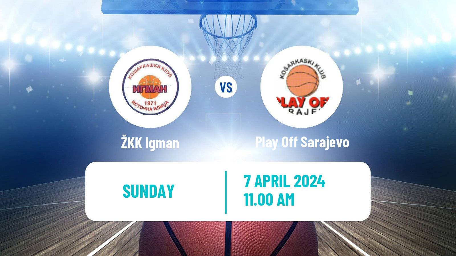 Basketball Bosnian Prvenstvo Basketball Women Igman - Play Off Sarajevo