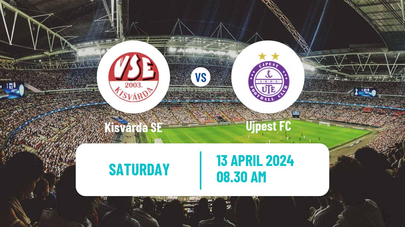 Soccer Hungarian NB I Kisvárda - Ujpest