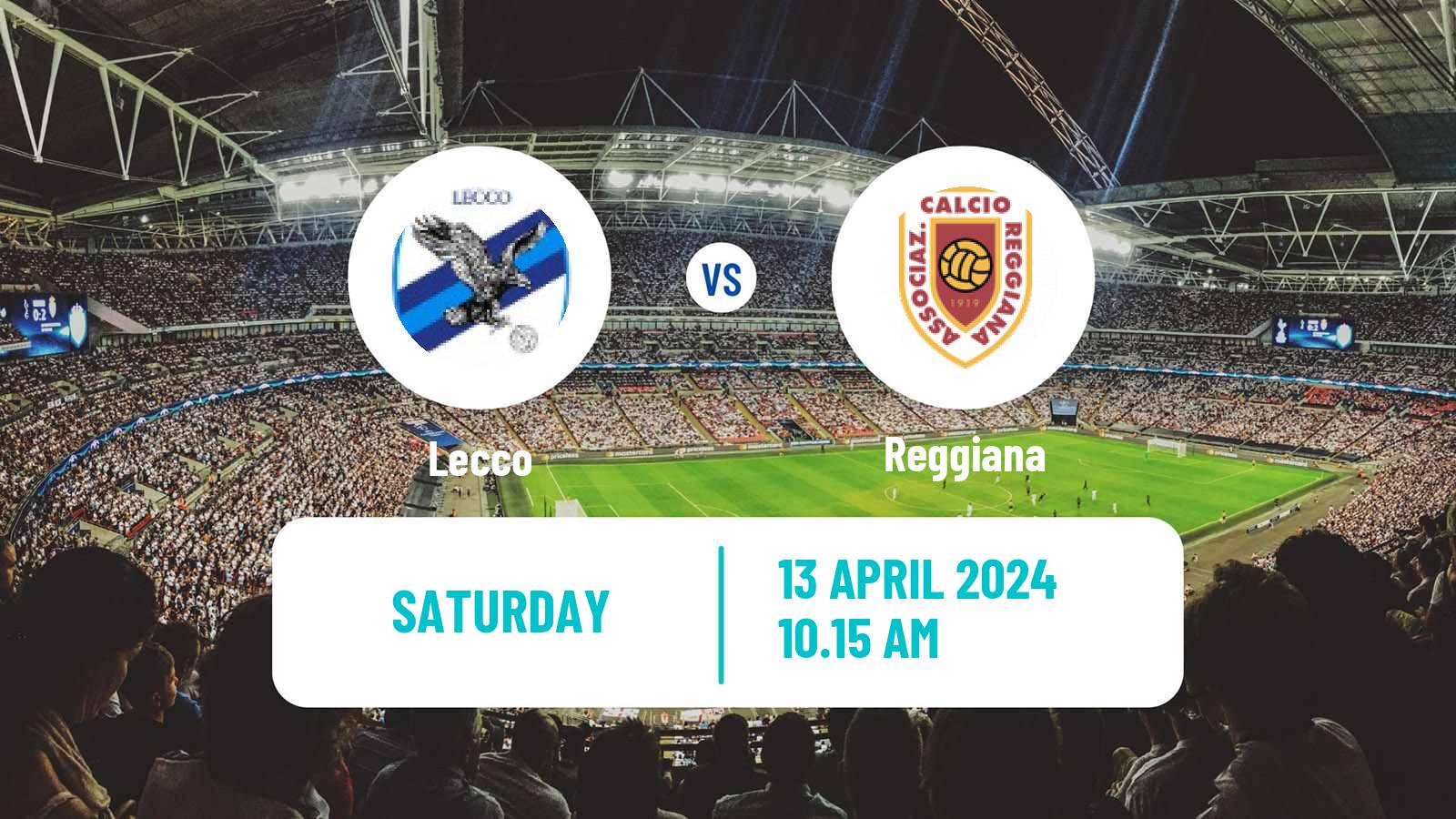 Soccer Italian Serie B Lecco - Reggiana