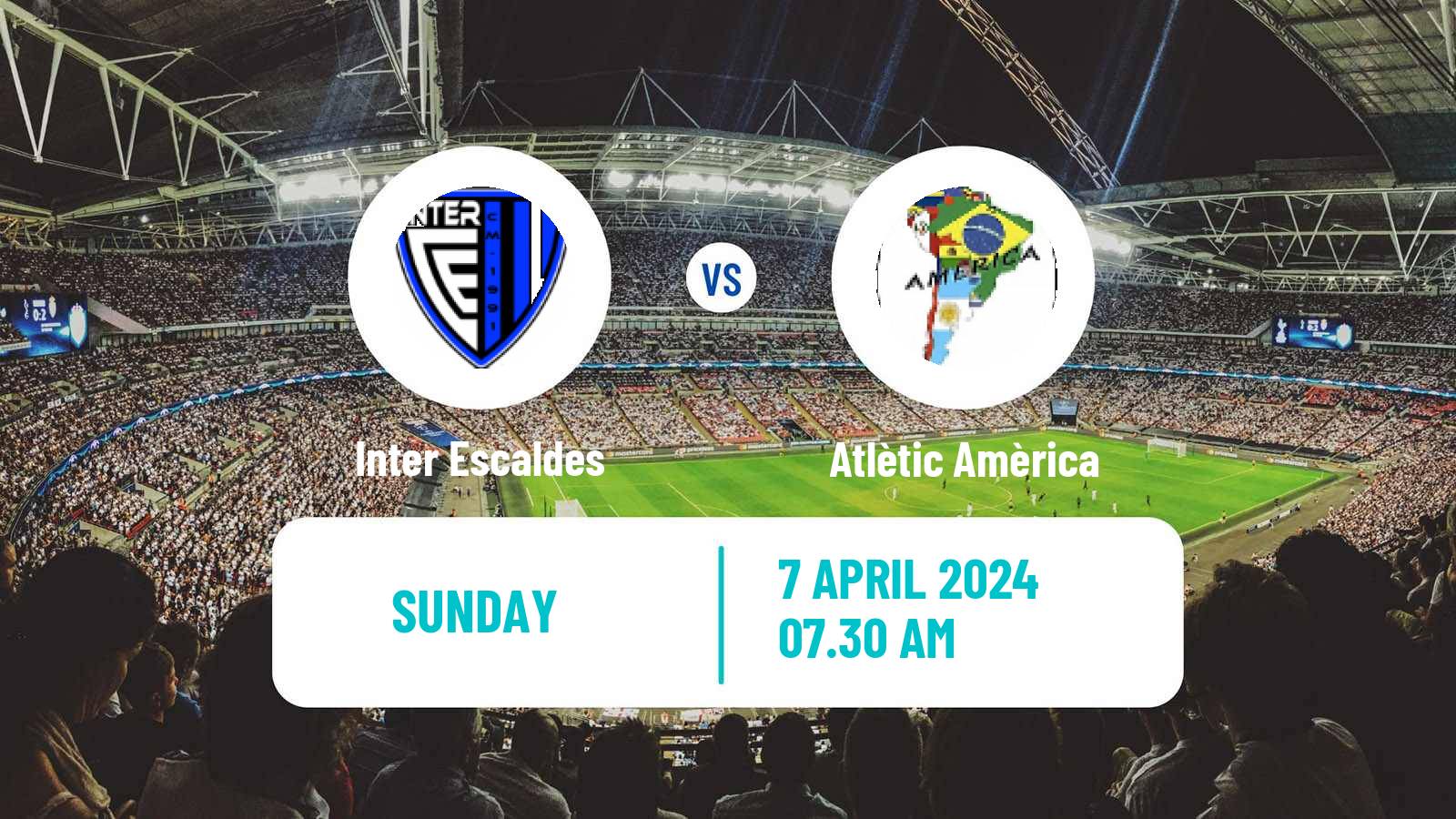 Soccer Andorra Primera Divisio Inter Escaldes - Atlètic Amèrica