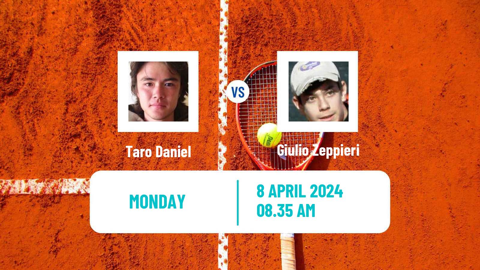Tennis Madrid Challenger Men Taro Daniel - Giulio Zeppieri