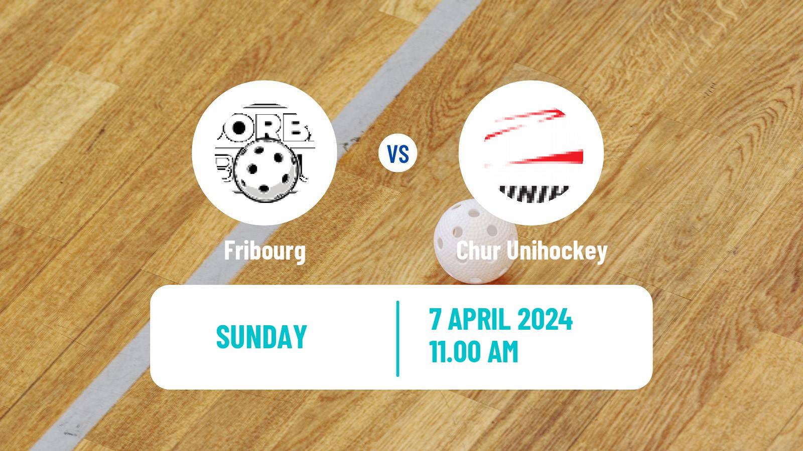 Floorball Swiss NLA Floorball Fribourg - Chur Unihockey