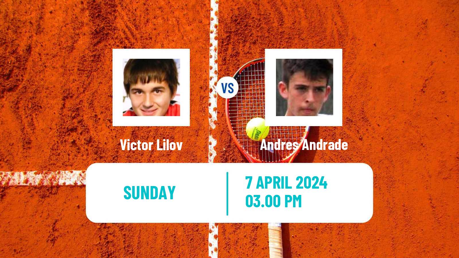 Tennis Sarasota Challenger Men Victor Lilov - Andres Andrade