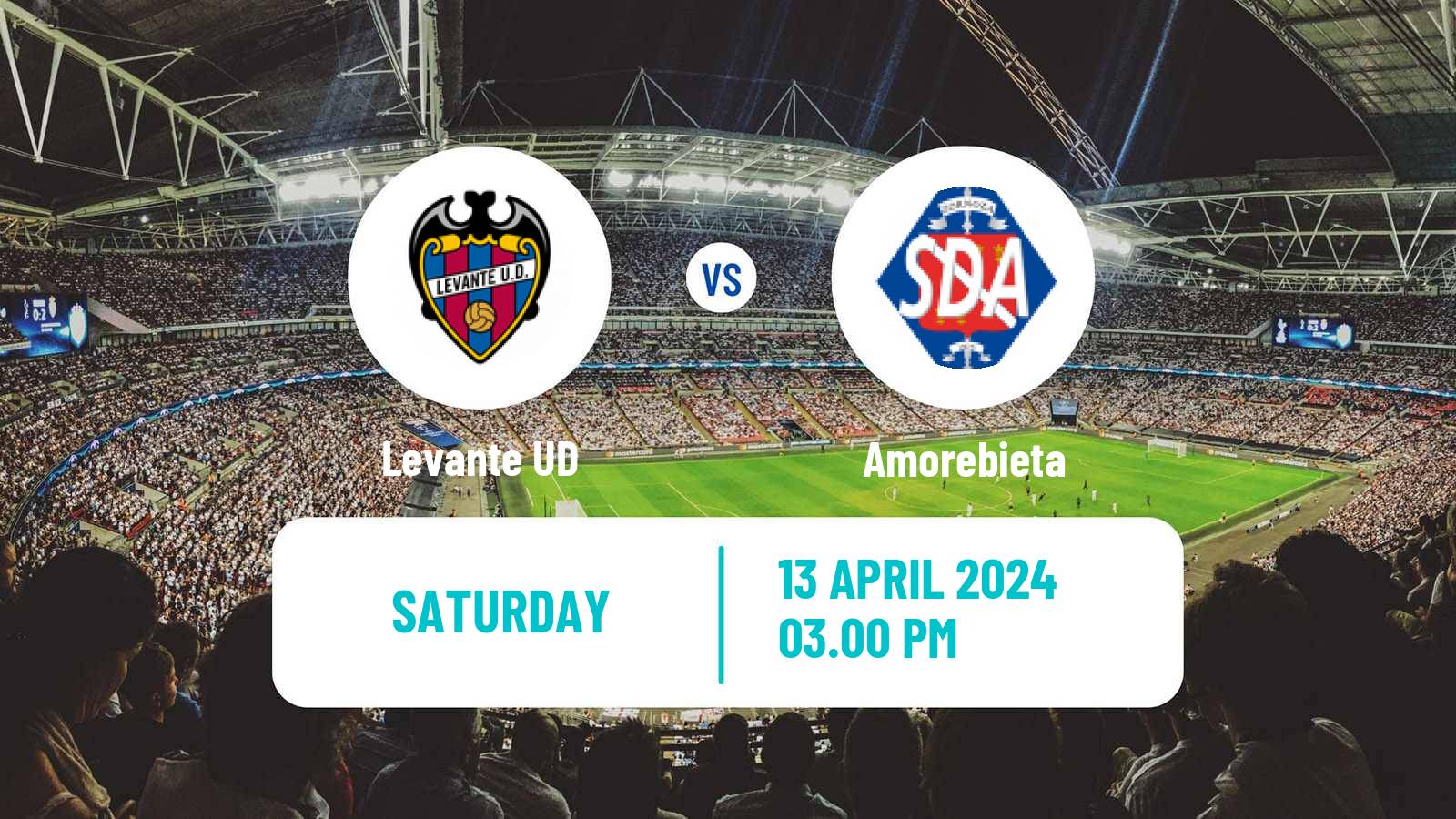 Soccer Spanish LaLiga2 Levante - Amorebieta