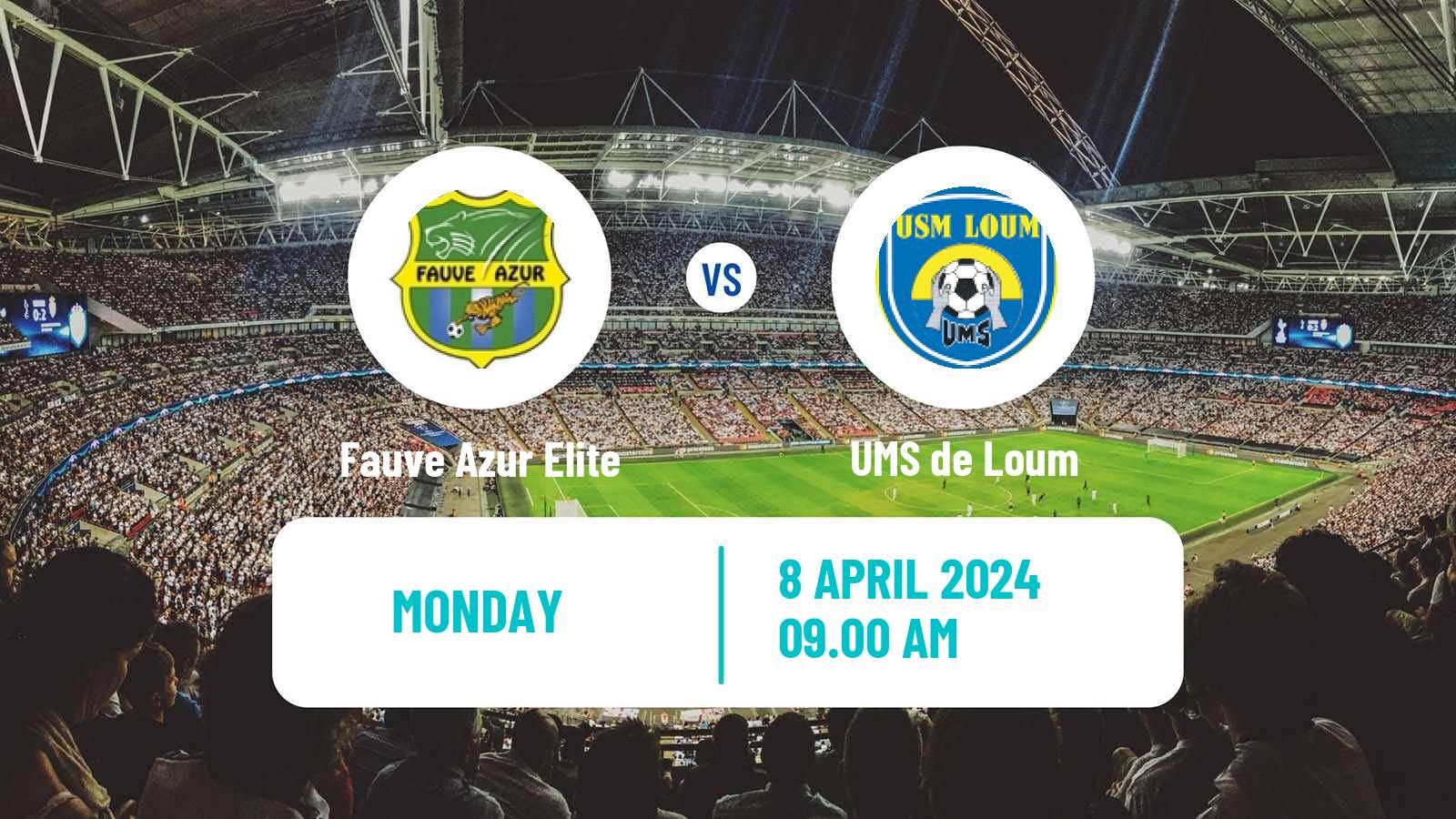 Soccer Cameroon Elite One Fauve Azur Elite - UMS de Loum