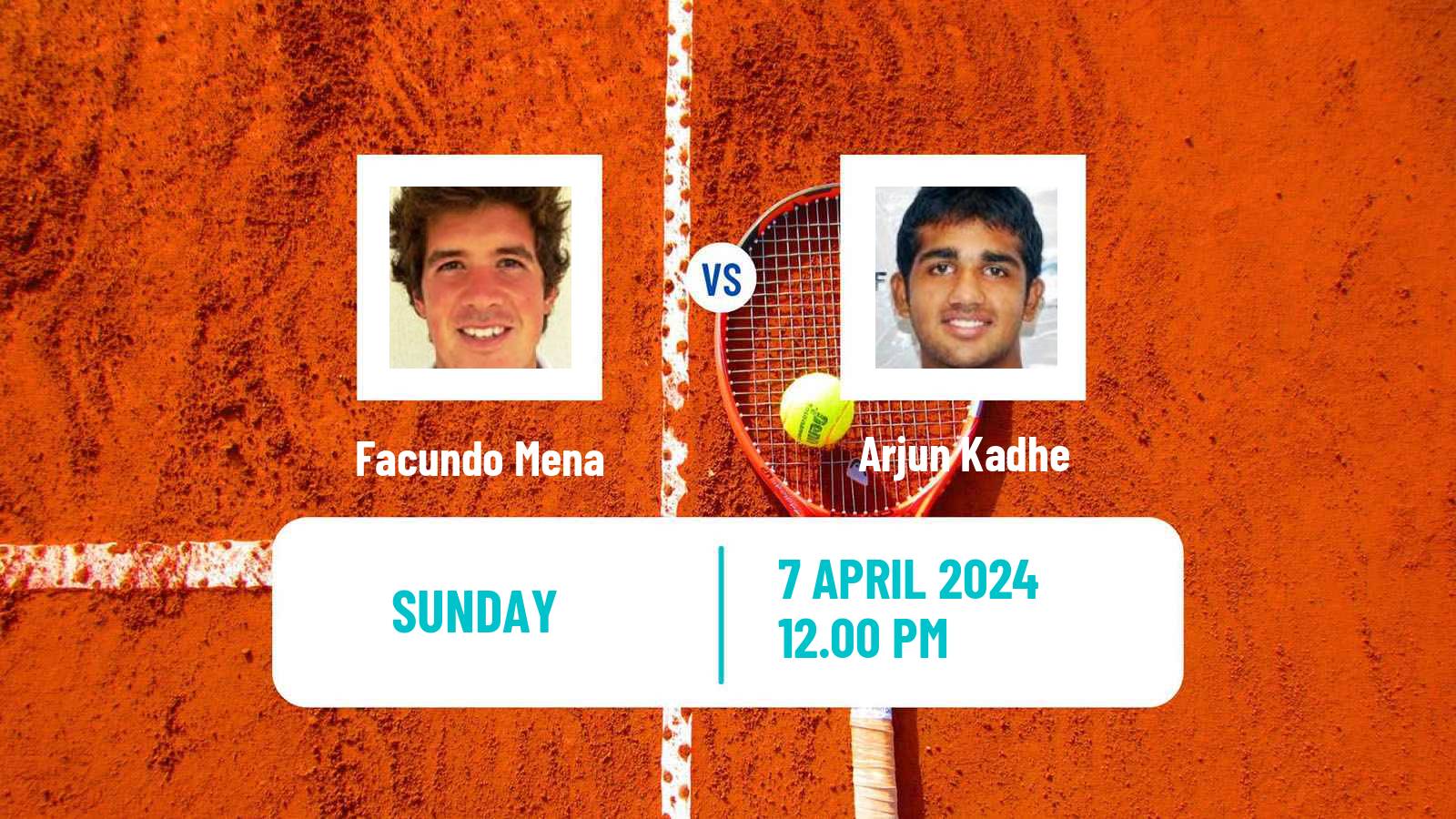 Tennis Morelos Challenger Men Facundo Mena - Arjun Kadhe