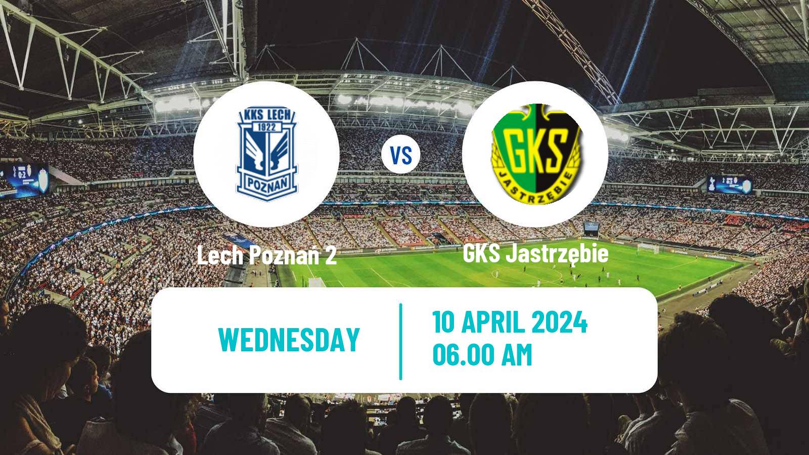 Soccer Polish Division 2 Lech Poznań 2 - GKS Jastrzębie