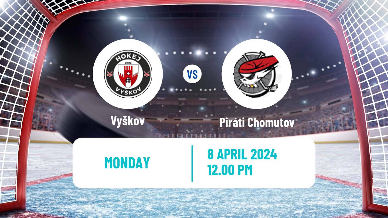 Hockey Czech 2 Liga Hockey East Vyškov - Piráti Chomutov