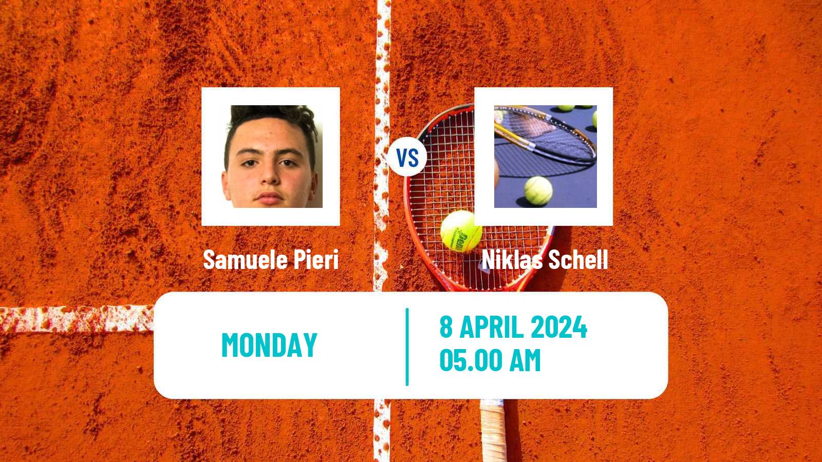 Tennis ITF M25 Santa Margherita Di Pula 12 Men 2024 Samuele Pieri - Niklas Schell