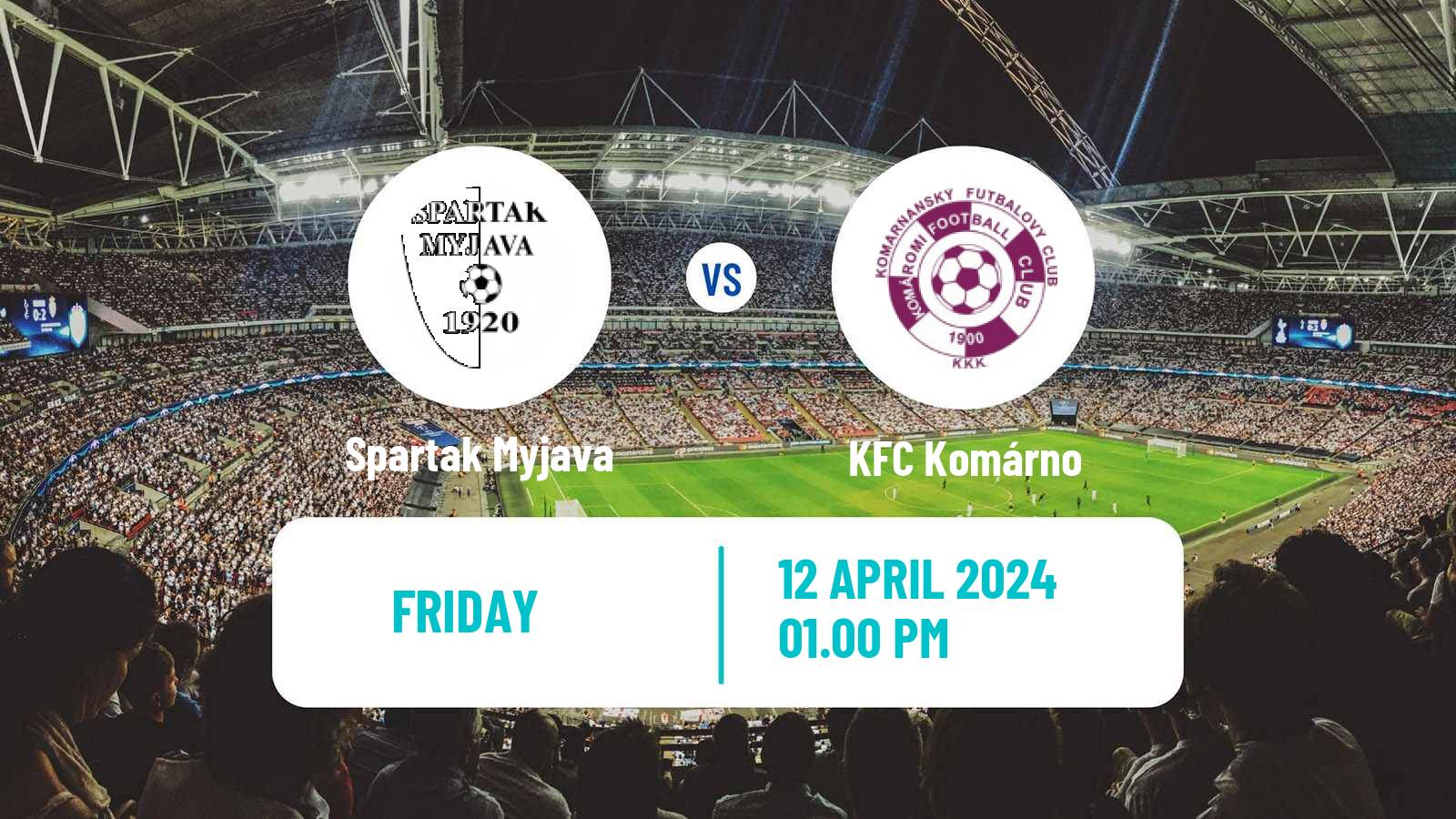 Soccer Slovak 2 Liga Spartak Myjava - Komárno