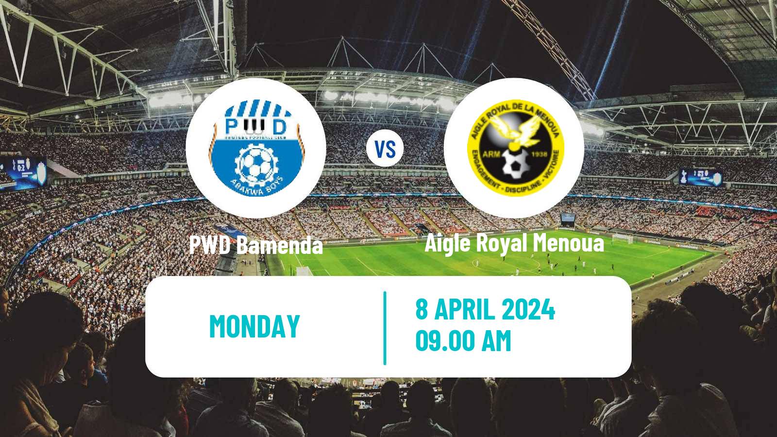 Soccer Cameroon Elite One Bamenda - Aigle Royal Menoua