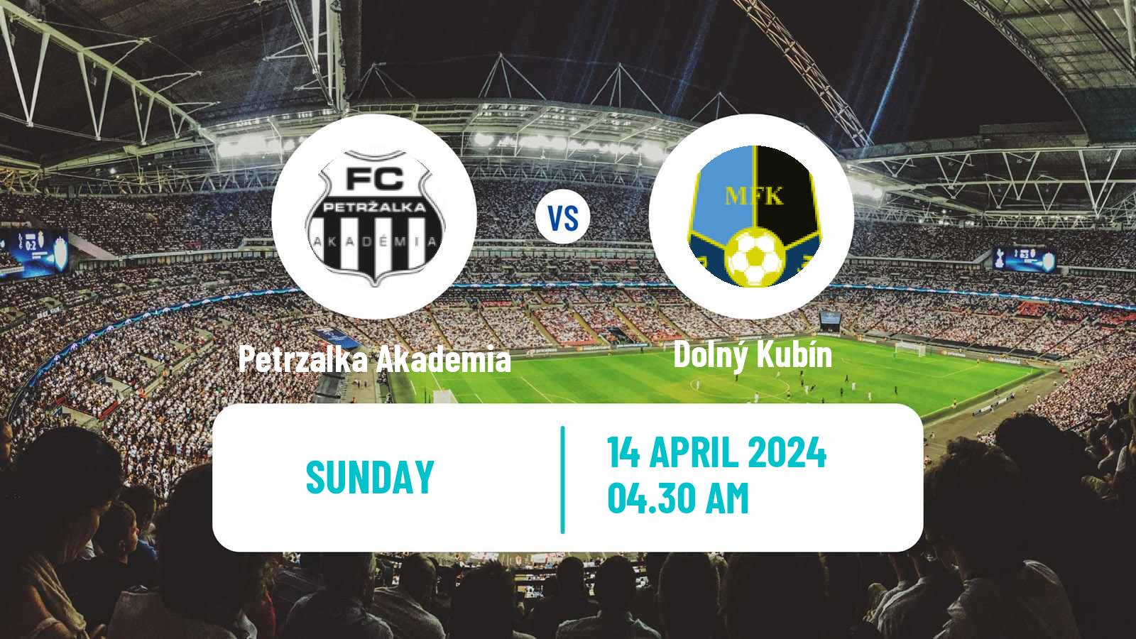 Soccer Slovak 2 Liga Petrzalka - Dolný Kubín