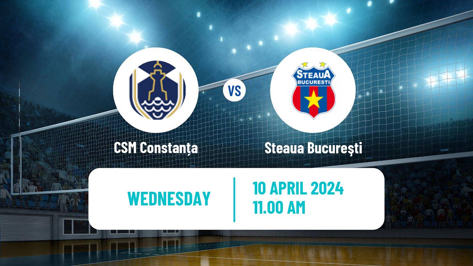 Volleyball Romanian Divizia A1 Volleyball CSM Constanța - Steaua Bucureşti