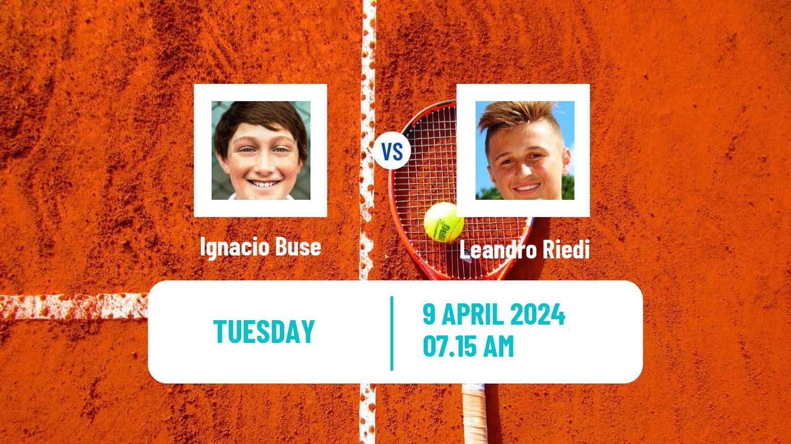 Tennis Madrid Challenger Men Ignacio Buse - Leandro Riedi