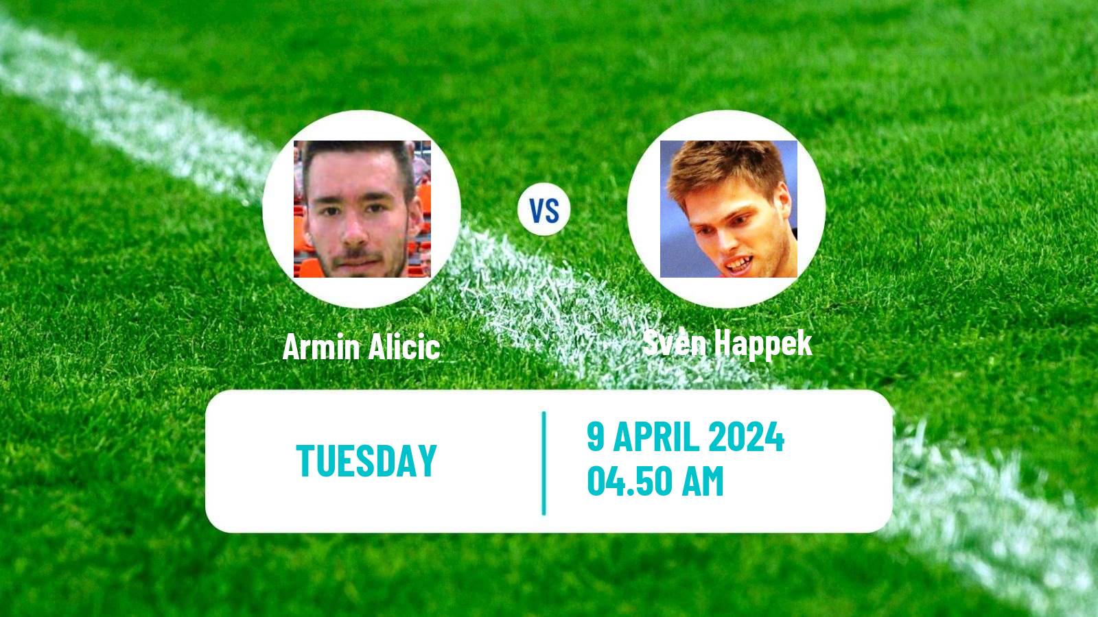 Table tennis Challenger Series Men Armin Alicic - Sven Happek