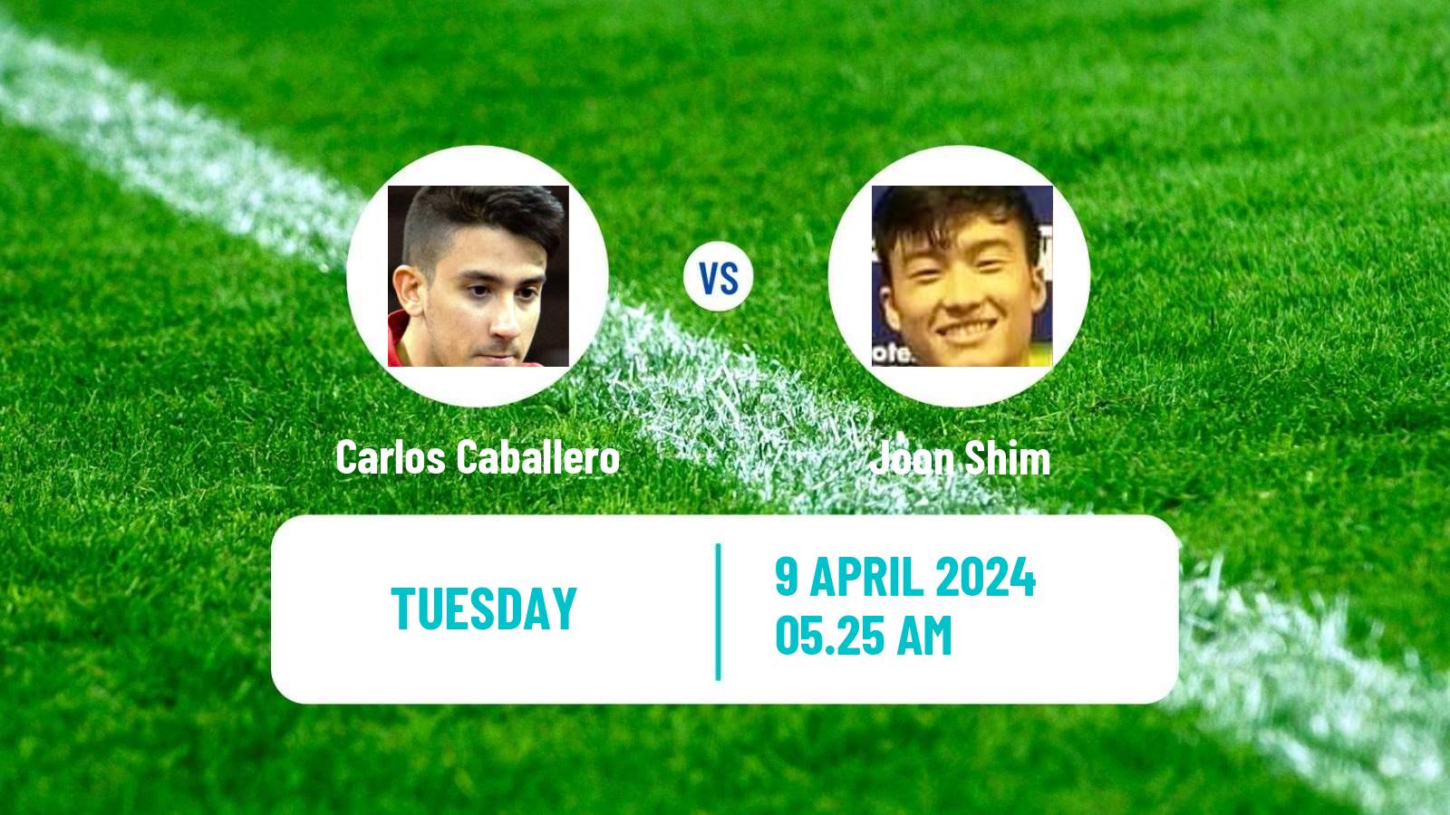 Table tennis Challenger Series Men Carlos Caballero - Joon Shim