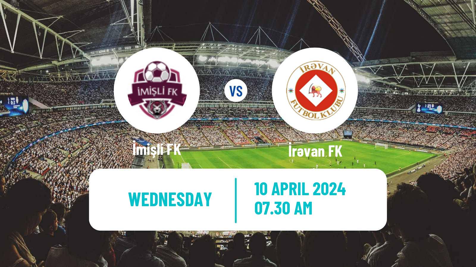 Soccer Azerbaijan First Division İmişli - İrəvan