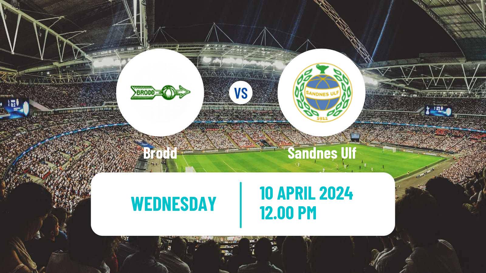 Soccer Norwegian NM Cup Brodd - Sandnes Ulf