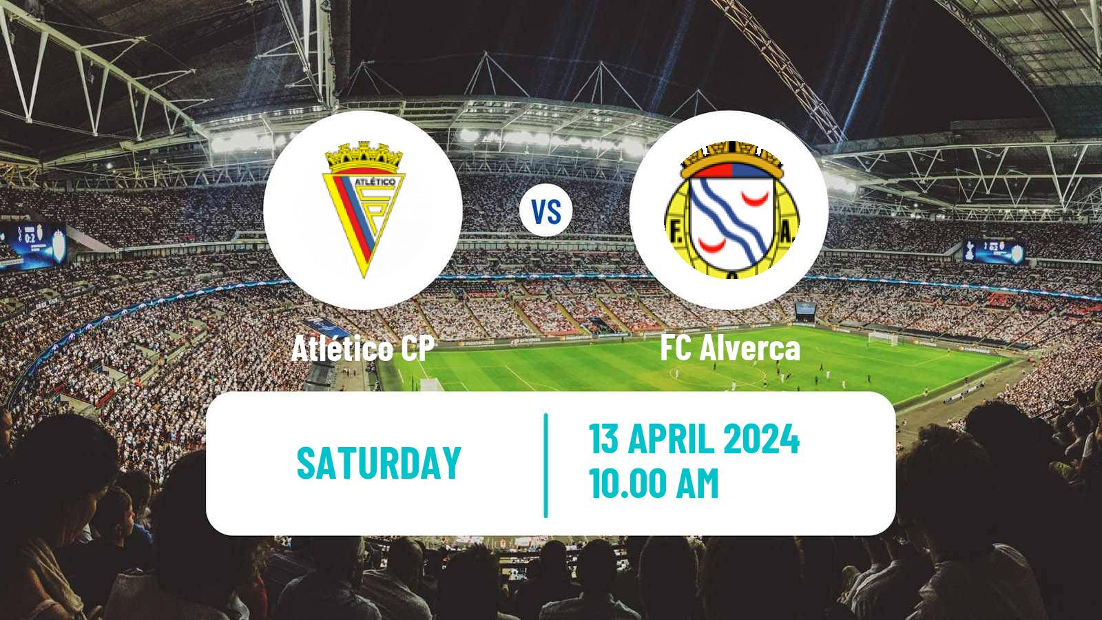 Soccer Portuguese Liga 3 Atlético CP - Alverca