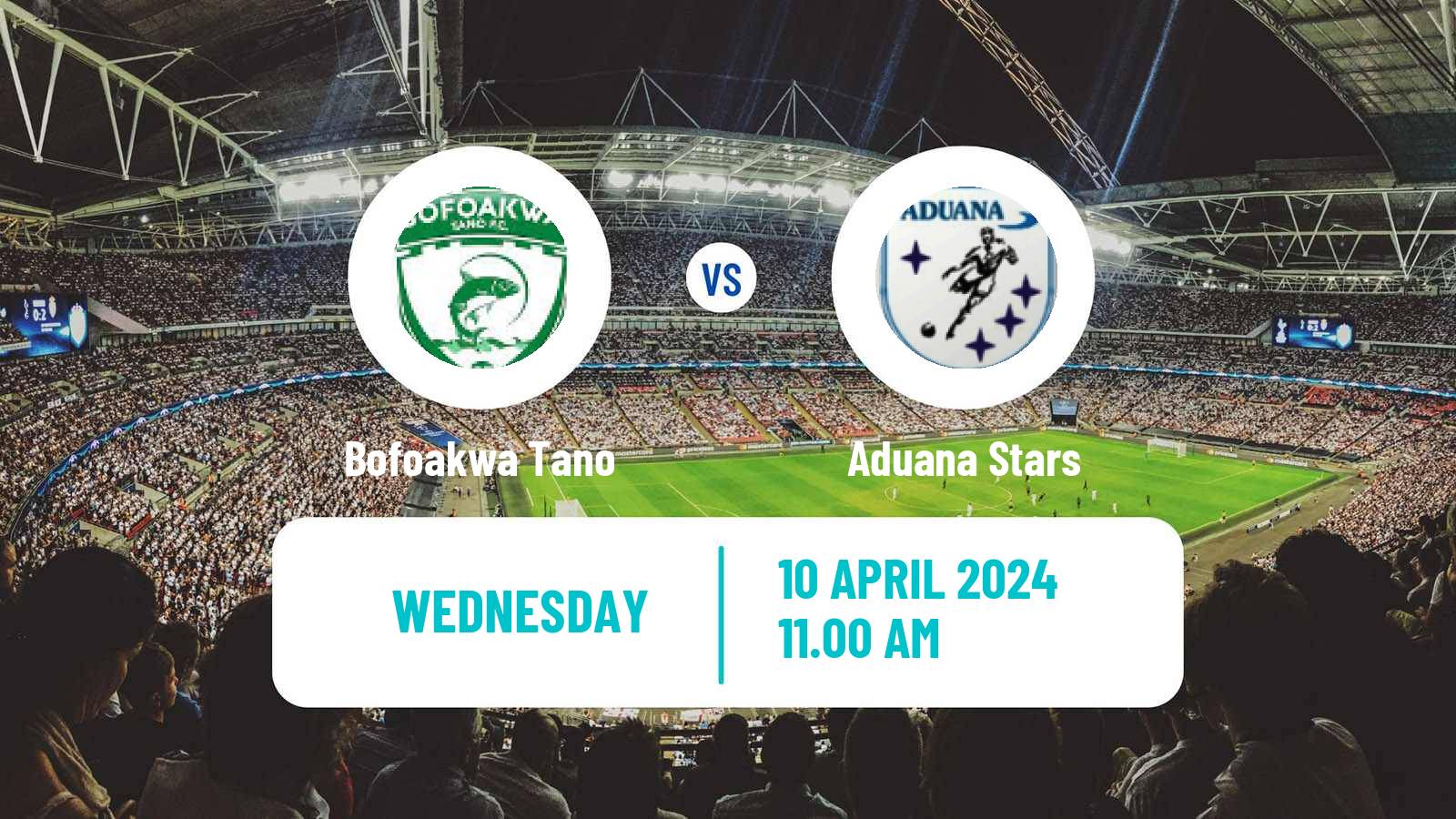 Soccer Ghanaian Premier League Bofoakwa Tano - Aduana Stars