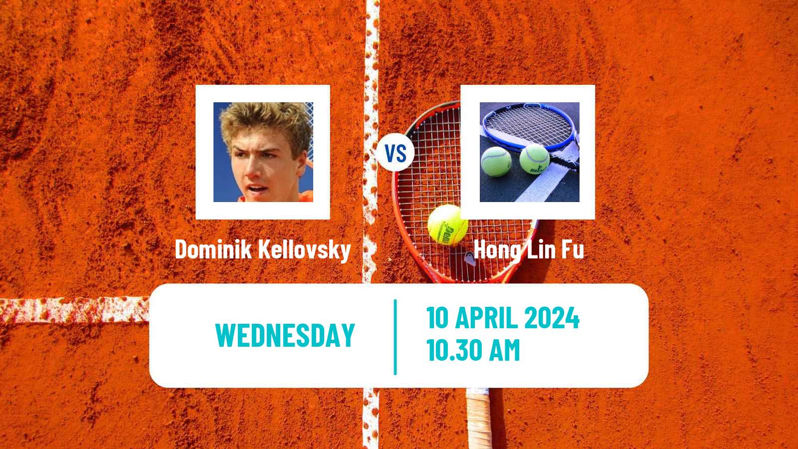 Tennis ITF M25 Hammamet 6 Men Dominik Kellovsky - Hong Lin Fu