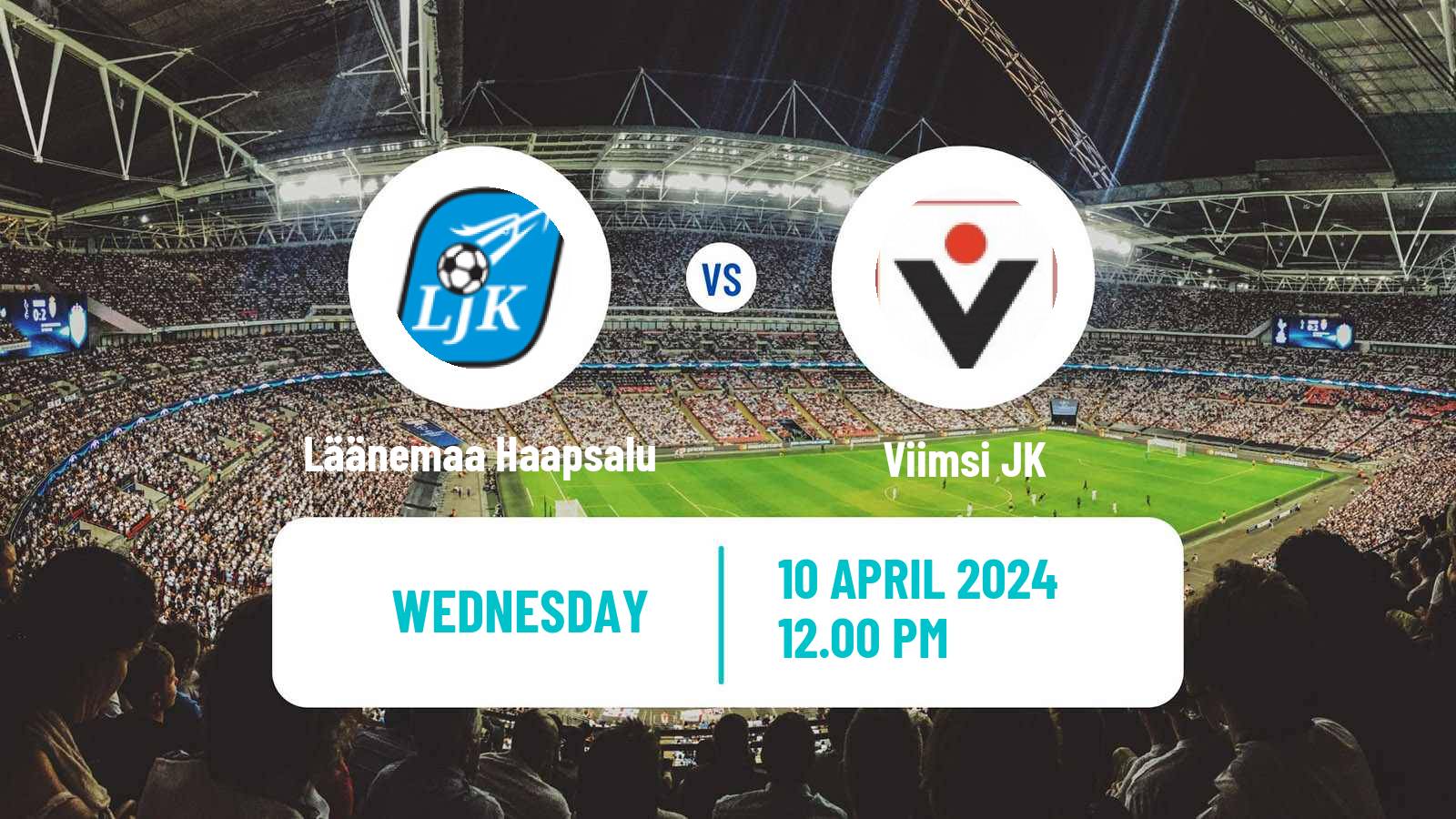 Soccer Estonian Cup Läänemaa Haapsalu - Viimsi JK