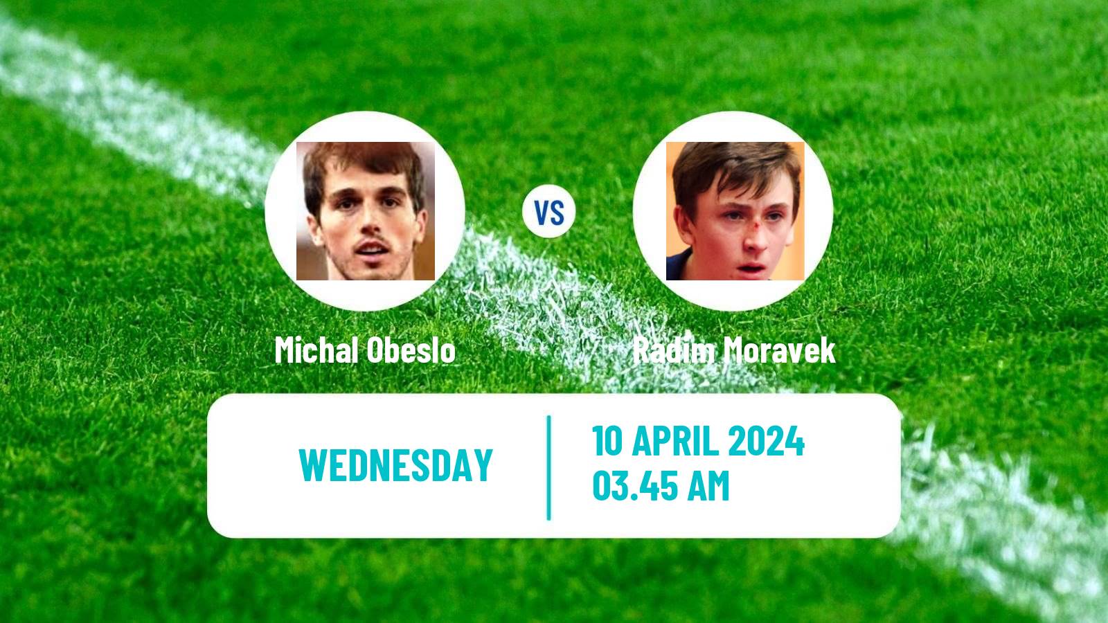 Table tennis Tt Star Series Men Michal Obeslo - Radim Moravek
