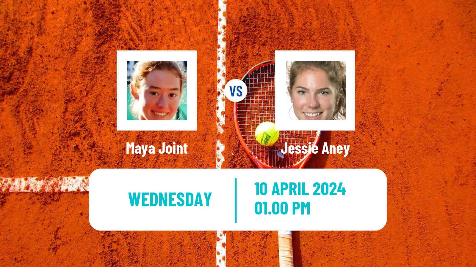 Tennis ITF W35 Boca Raton Fl Women Maya Joint - Jessie Aney