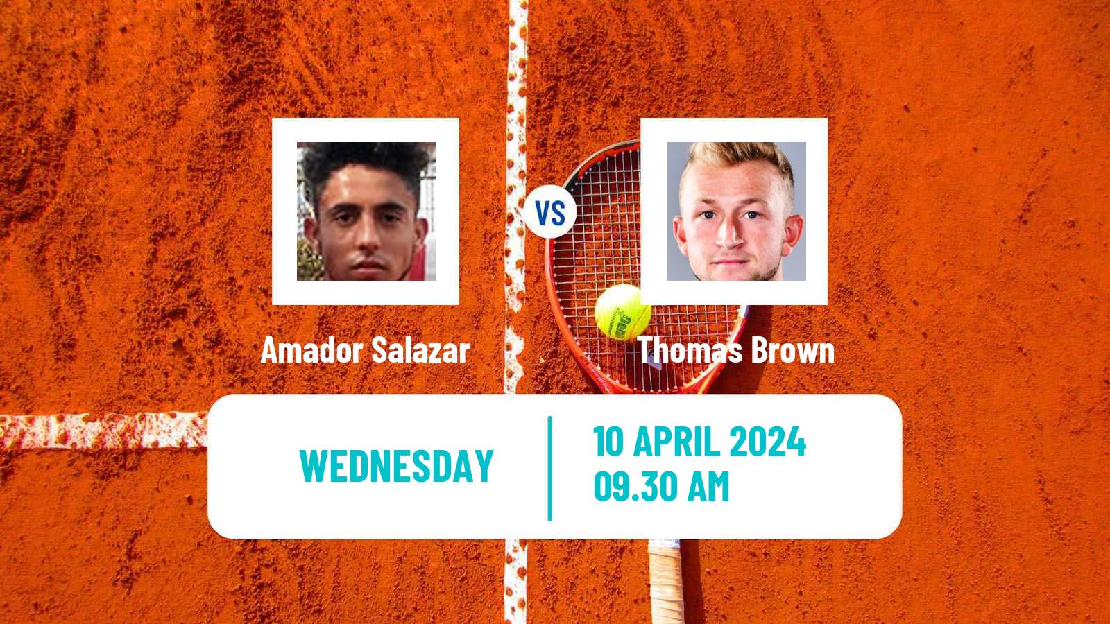 Tennis ITF M15 Quillota Men Amador Salazar - Thomas Brown
